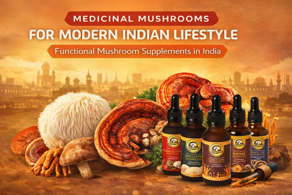 Medicinal Mushrooms for Gym, Fitness & Endurance