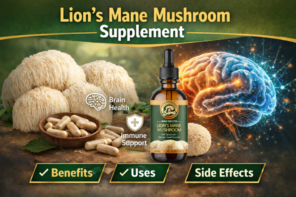Lion’s Mane Mushroom Supplement